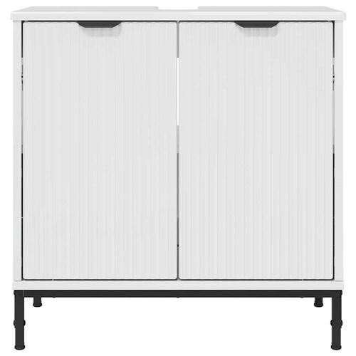 Szafka pod umywalkę Biały na wysoki połysk 60.5 x 33.5 x 61 cm na Arena.pl