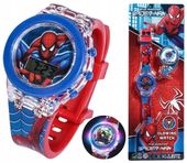 zegarek dziecięcy SPIDERMAN dla chłopca dzieci LEDowy świeci