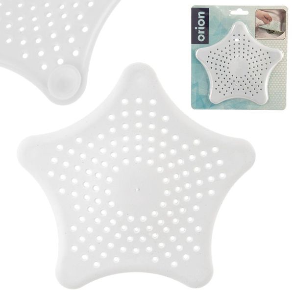 Sitko do zlewu białe z przyssawkami 16 cm zdjęcie 5