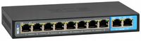 Switch PoE 8xPoE BCS-B-SP0802 2x Uplink 10/100Mbps do kamer IP BCS