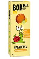 BOB SNAIL Przekąska galaretka jabłko gruszka cytryna 27 g