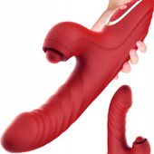 WIBRATOR DAMSKI KRÓLICZEK DILDO INTENSYWNY MASAŻER ŁECHTACZKI PULSACJE