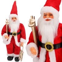święty mikołaj świąteczny 30cm skrzat na święta figurka dekoracja jumihome