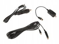 ANTENA PANELOWA AKTYWNA DVBT-2 SAMOCHODOWA PRZYSSAWKA NA SZYBĘ 4K LTE MUX-8