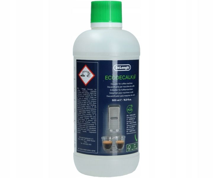 Odkamieniacz EcoDecalc 500 ml do ekspresu DeLonghi zdjęcie 16