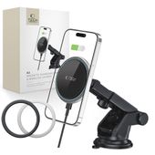 TECH-PROTECT UCHWYT MAGNETYCZNY MAGSAFE 15W DO SAMOCHODU CZARNY