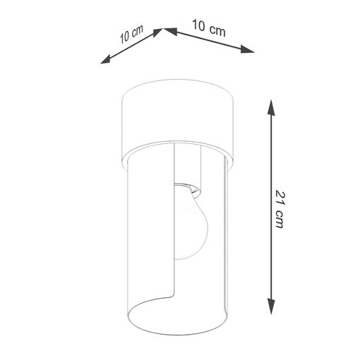 Plafon FLASH biały na Arena.pl