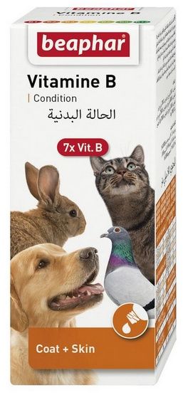 Beaphar Vitamin-B-Komplex krople 50ml zdjęcie 1