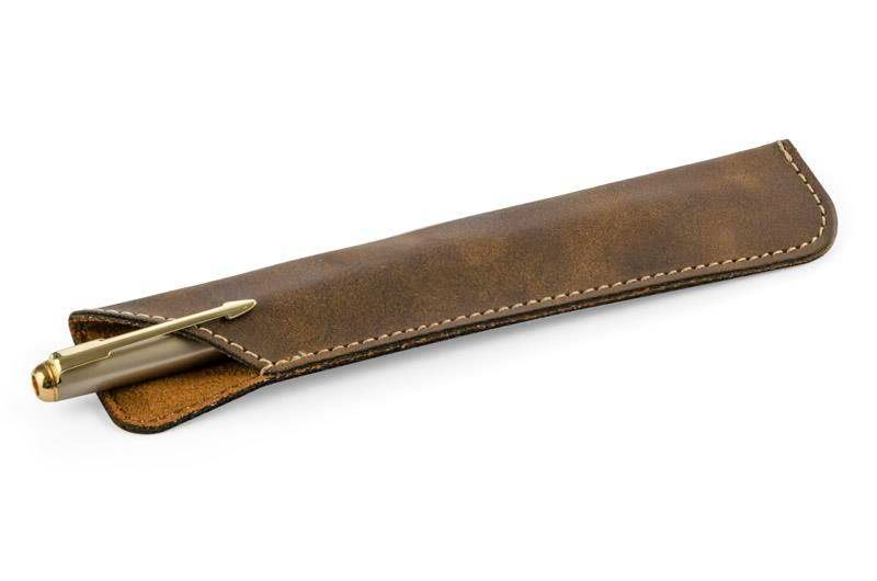 Etui na długopis KEMER E27 Brązowe zdjęcie 3