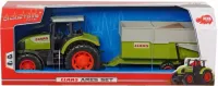 Dickie Farm. Traktor Claas Ares z przyczepą