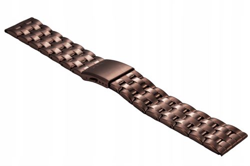 BRANSOLETA BISSET (BB018C) - BRĄZOWA 22MM na Arena.pl