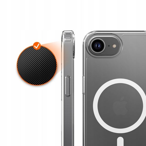 Etui ARAREE Duple M do iPhone 16E Przezroczysty zdjęcie 4