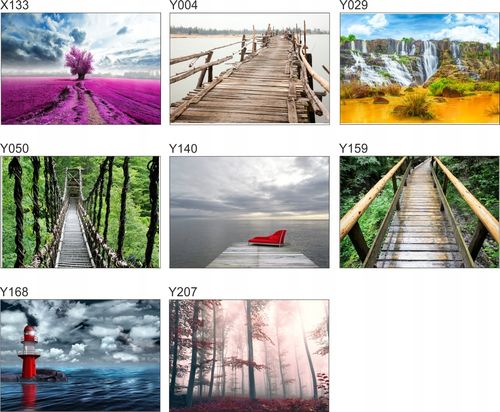 Fototapeta 3D WIDOK most w górach 260x200 FLI na Arena.pl