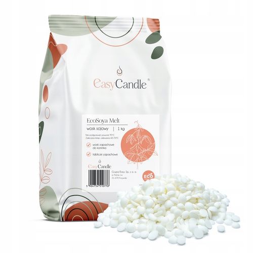 Wosk sojowy EcoSoya Melt do wosków i tart - 1 kg na Arena.pl