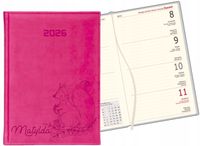 Planer A6 2026 TERMINARZ książkowy kalendarz z grawerem z twoim imieniem