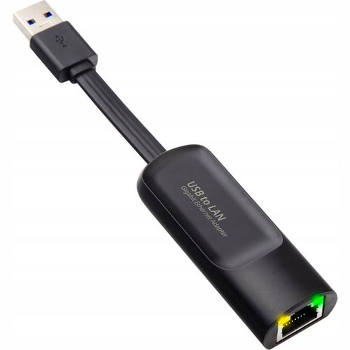 PRZEJŚCIÓWKA GIGABIT KARTA SIECIOWA ADAPTER LAN RJ45 1000Mb 1Gb USB TYP A na Arena.pl