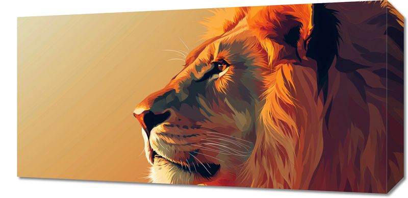 Obraz 60x30cm Król zdjęcie 1