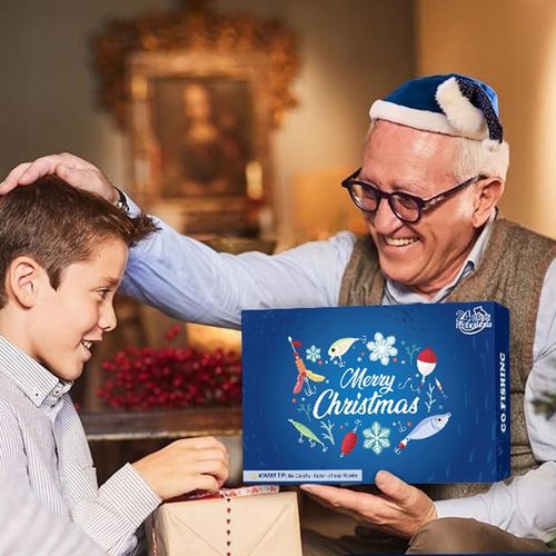 KALENDARZ ADWENTOWY Z PRZYNĘTĄ WĘDKARSKĄ WOBBLERY DO ZESTAWU WĘDKARSKIEGO na Arena.pl