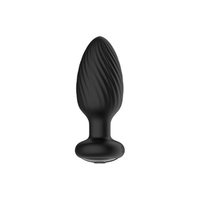 korek analny tornado butt plug medium black nexus