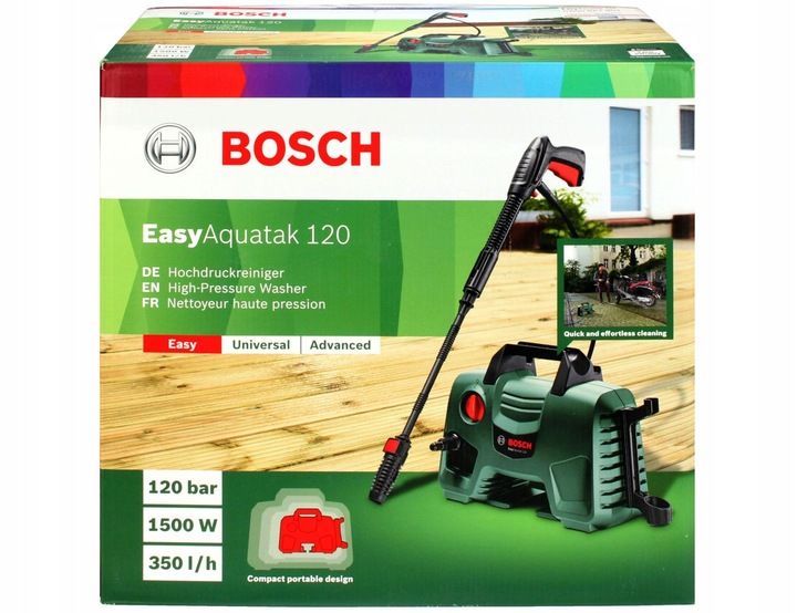 Myjka ciśnieniowa EasyAquatak 120 BOSCH zdjęcie 4