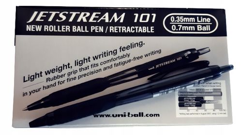 Długopis Uni Jetstream Sxn-101 Czarny A'12 9126 na Arena.pl