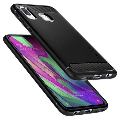 SPIGEN RUGGED ARMOR GALAXY A40 MATTE BLACK na Arena.pl