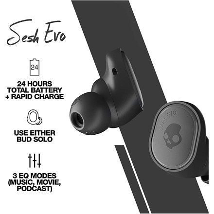 Skullcandy SESH Evo True Wireless earbuds true black na Arena.pl