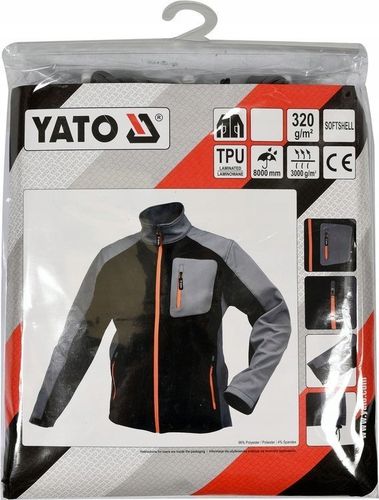 BLUZA KURTKA ROBOCZA SOFTSHELL CZARNO-SZARA R. M na Arena.pl