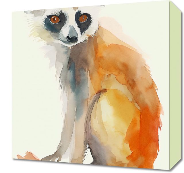 Obraz 40x40cm Lemurek zdjęcie 1