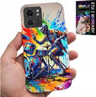 ETUI DO MOTOROLA EDGE 40 - ROCK PERKUSJA BĘBNY KOŚCIOTRUP POKROWIEC