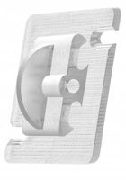 50x ZACZEP DO MONTAŻU SIATKA NA BALKON DLA KOTA NA PTAKI BEZ WIERCENIA