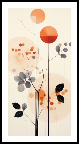 Plakat 50x100cm Jesienna Melodia zdjęcie 3