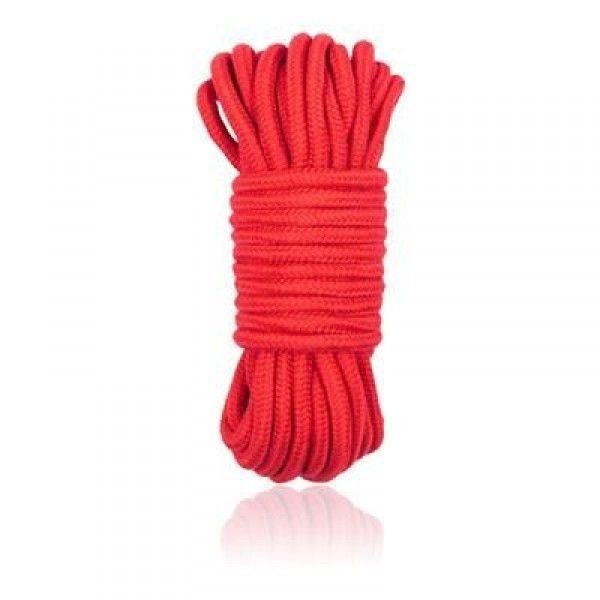Wiązania-Cotton Rope 5M Red zdjęcie 1
