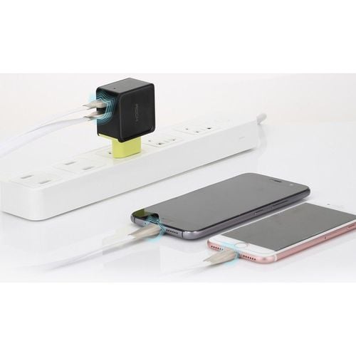 ROCK SUGAR 2-PORT NETWORK CHARGER BLACK na Arena.pl