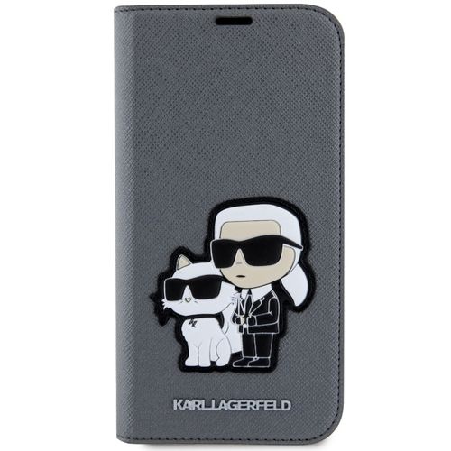 Etui Karl Lagerfeld do iPhone 15, iPhone 14, iPhone 13, Srebrny na Arena.pl