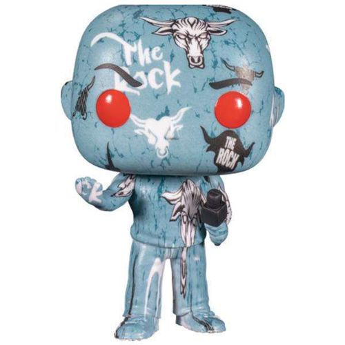 Funko POP! Art Series WWE The Rock 44 SE case na Arena.pl