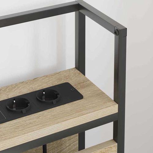 Zagłówek do przechowywania z półką dąb sonoma 150 cm na Arena.pl