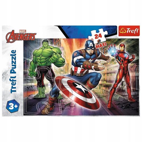 Puzzle 24 Maxi W Świecie Avengersów 14321 na Arena.pl