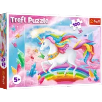 Puzzle 100 Elementów. W Kryształowym Świecie