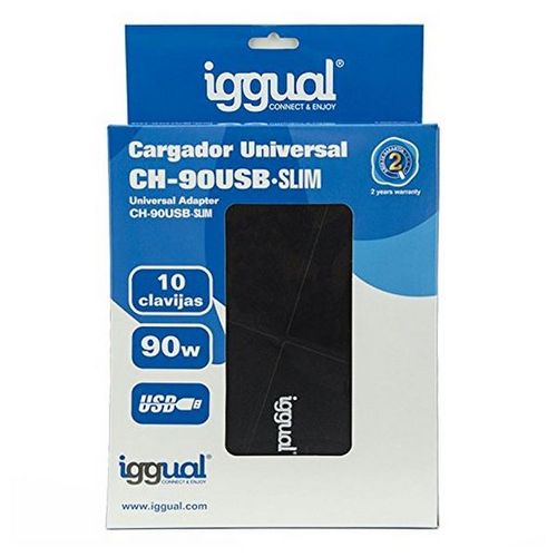 Ładowarka do Notebooków iggual IGG314357 90W Slim USB na Arena.pl