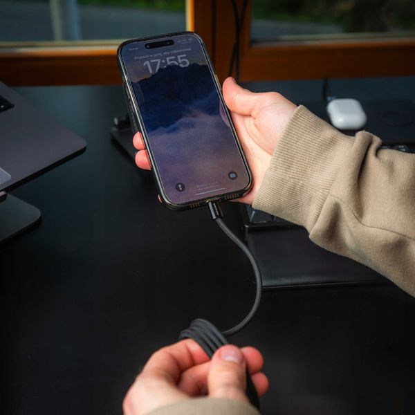 Spacecase Usb-A To Lightning Magnetic Cable 1M 12W Cl08 B zdjęcie 8