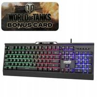 Membranowa Klawiatura GAMINGOWA Yenkee YKB WT200US WORLD of TANKS + BONUS