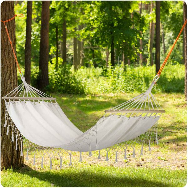 Hamak ogrodowy Toledo Single beżowy Sofotel zdjęcie 9