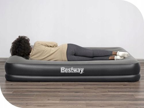 Materac Dmuchany Dwuosobowy Łóżko do Spania z Pompką USB Bestway 671BU na Arena.pl