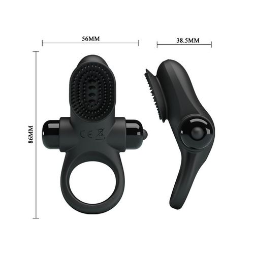 Pretty Love - Vibrant Penis Ring Ii Black na Arena.pl