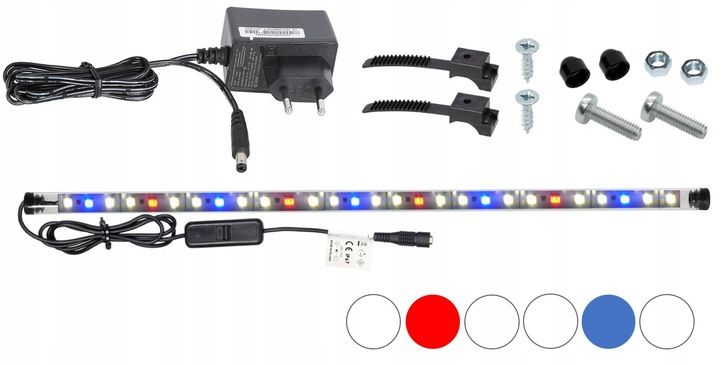 Świetlówka LED FULL SPECTRUM 40cm akwarium GROW zdjęcie 1