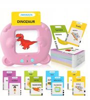 Czytnik Kart Do Nauki słówek FISZKI SŁÓWKA POLSKIE ANGIELSKIE 448 SŁÓW RÓŻ