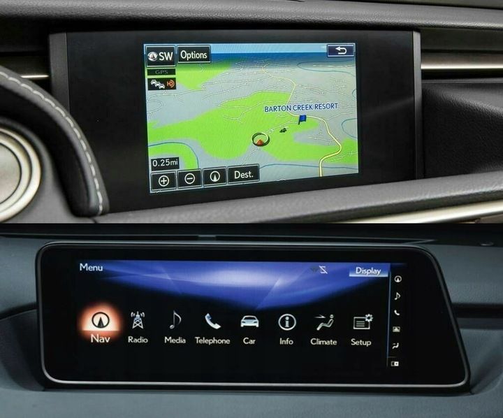 MAPA KARTA MICROSD LEXUS 2024 v2 EUROPA GEN 8 9 CT GS IS LS NX RC zdjęcie 2