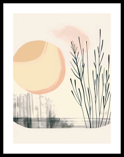 Plakat 60x80cm Pastelowy Wschód zdjęcie 3