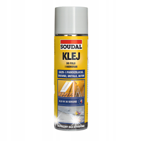 KLEJ KONTAKTOWY W SPRAYU DO FOLII I MEMBRAN 500ML. - SOU 198302
